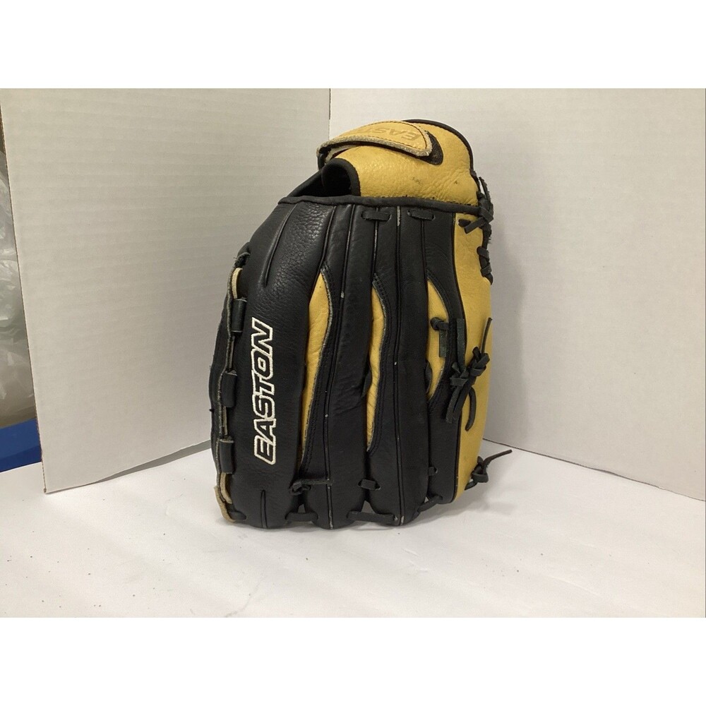 easton havoc HVC softball/baseball glove 14” black/tan steer hide USA RHT